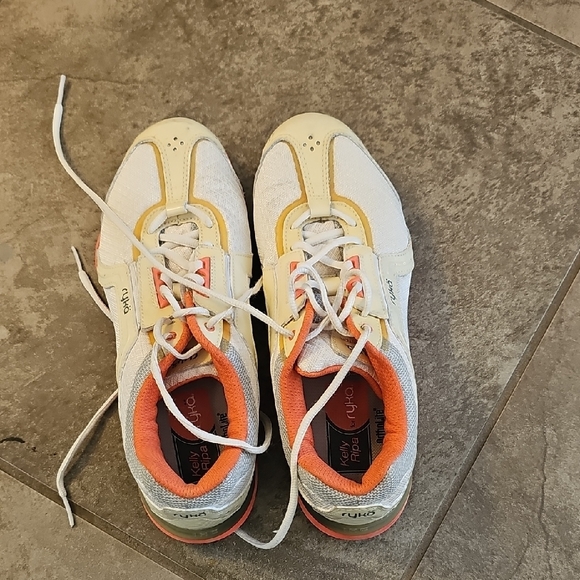 Ryka Women's White and Coral Athletic Shoes - Picture 12 of 12